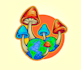 do make an modern unique mushroom logo