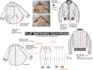 draw fashion or apparel flat sketch and tech pack
