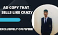 write converting facebook or google ad copy that sells