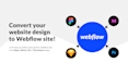 develop a pixel perfect website with webflow