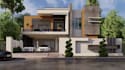 create 3d house in sketchup and realistic rendering