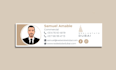 create HTML clickable email signature