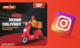 design instagram carousel post, facebook ads, posts