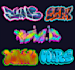 design awesome graffiti text, tags, tshirts, and logo