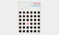 make poster event or music with negative space design