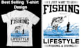 do trendy typography t shirt design and illustrator