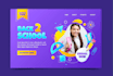 design admission started flyer, shool flyer, educational center flyer