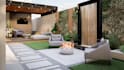 design modern backyard landscape with 3d visualization