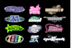 design custom streetwear logo y2k