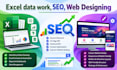 design the logo, graphics web design, SEO