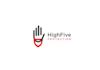make attractive  a strong new logo for highfive protection