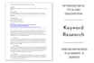 write an amazing SEO optimized article for you
