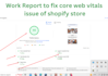resolve core web vitals issues cls, lcp of shopify store