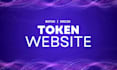 make a bep20 or erc20 token website, crypto website