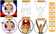 redraw any image to vector t shirt design for you