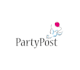 design premium party post logo with elegance
