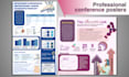 design medical research, conference posters and presentations