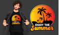 do custom t shirt design and logo