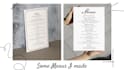 create wedding and party seating chart and place cards