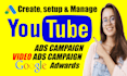 create and setup youtube video ads campaign by google ads