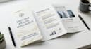 create custom bifold, trifold brochures, flyers, and pamphlets in 24 hours