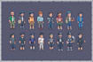 make pixel art character from photos or original character