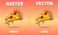 do vectorize, and manual vector tracing in 2 hours