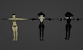 create psx low poly 3d art and animations