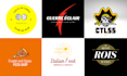 design 2 unique logo with all copyrights