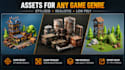 create 3d game assets and props