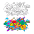 design cool graffiti doodle art for your bussines