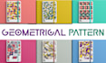 be your monogram pattern maker or retro patterns for brand