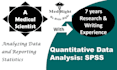 analyze quantitative and qualitative data for your health research project
