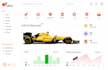 do clean dashboard, web application, admin panel UI design