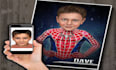 draw custom superhero cartoons caricatures halfbody portrait