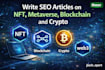 write SEO articles on web3 and blockchain