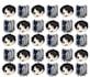 design an anime seamless pattern or custom sticker pack