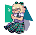 draw digital art commissions with simple shading