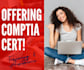 provide the comptia online training and material