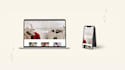 create minimal aesthetic ui ux design for app or website