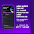 create your eye catchy social media posts, letterheads and business cards