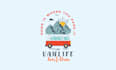 illustrate a van life logo for you