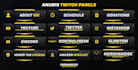do perfect twitch panels design for you