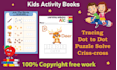 design kids coloring and activity book