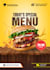 design creative food flyer, party flyer, education flyer, real estate flyer