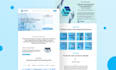 do professional UI UX landing page and web template design