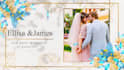create themed wedding invitation video and e card
