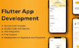 develop android and ios mobile app using flutter