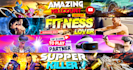 design professional custom, gaming youtube banner
