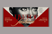 design outstanding facebook banner, youtube creative banner